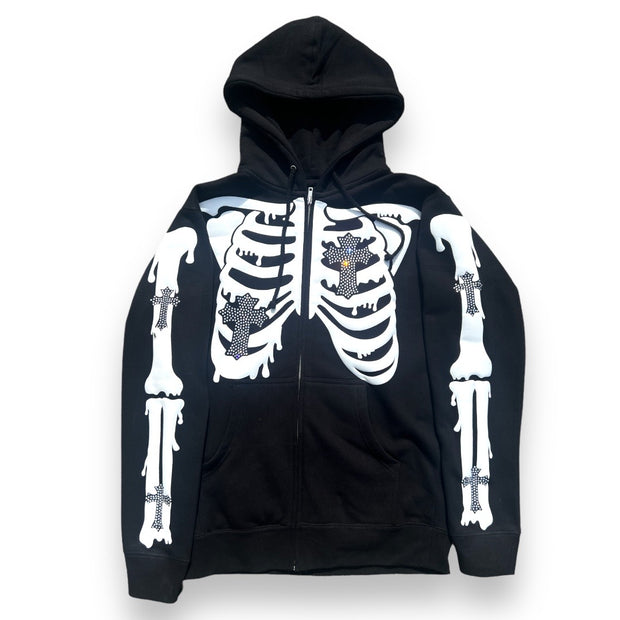Holy Grave Skelly Zip Up